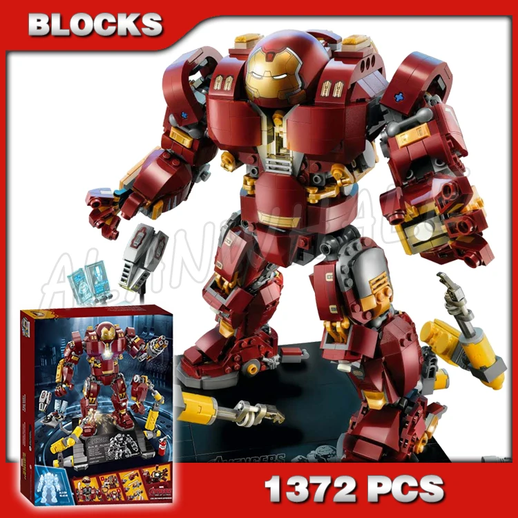 1372pcs Super Revengers The Hulkbuster Ultron Edition Mech Jackhammer Arm Mark 10833 Building Blocks Toy Compatible With Model
1372pcs Super Revengers The Hulkbuster Ultron Edition Mech Jackhammer Arm Mark 10833 Building Blocks Toy Compatible With Model