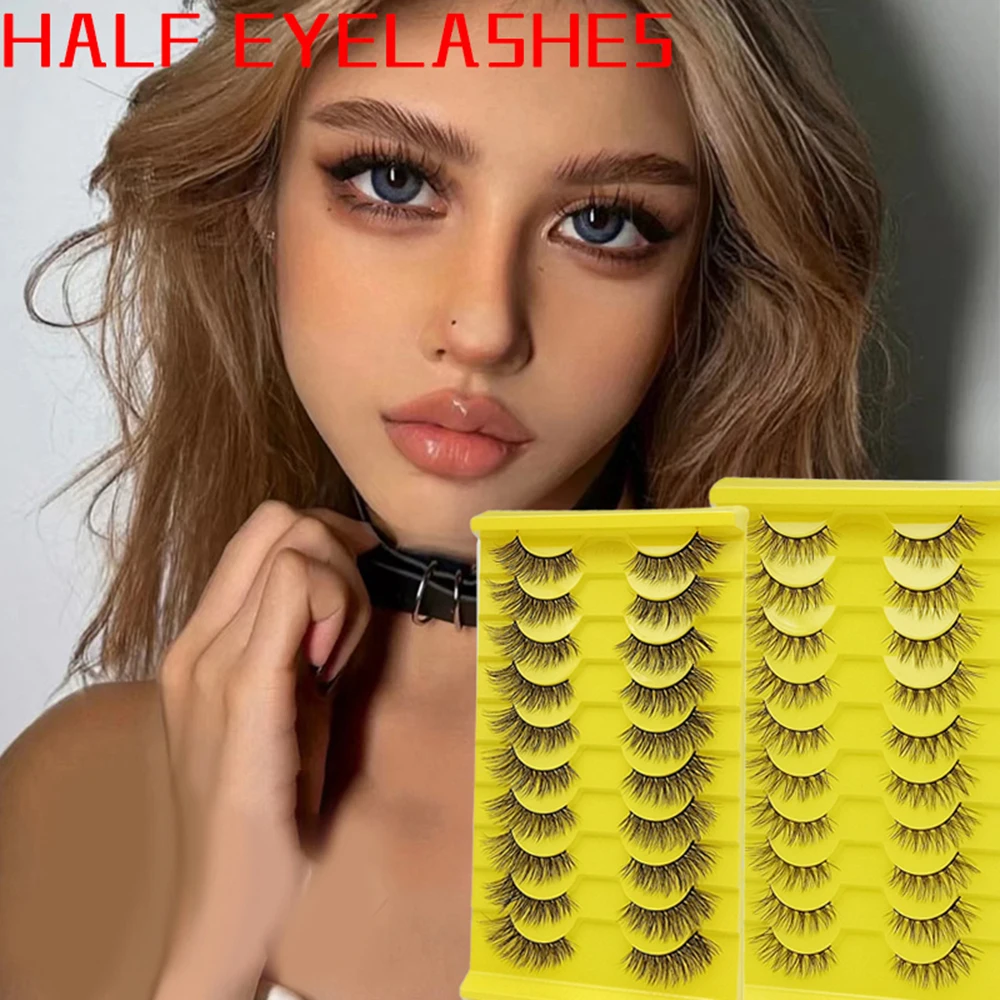 10 Pairs Natural False Eyelashes 3D Faux Mink Lashes Soft Winged Natural Realistic Eyelash Extension Makeup Fake Eyelashes New
10 Pairs Natural False Eyelashes 3D Faux Mink Lashes Soft Winged Natural Realistic Eyelash Extension Makeup Fake Eyelashes New