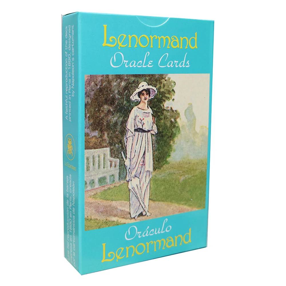 Новые карты для ТАРО Lenormand с колодой испанским языком французские итальянские