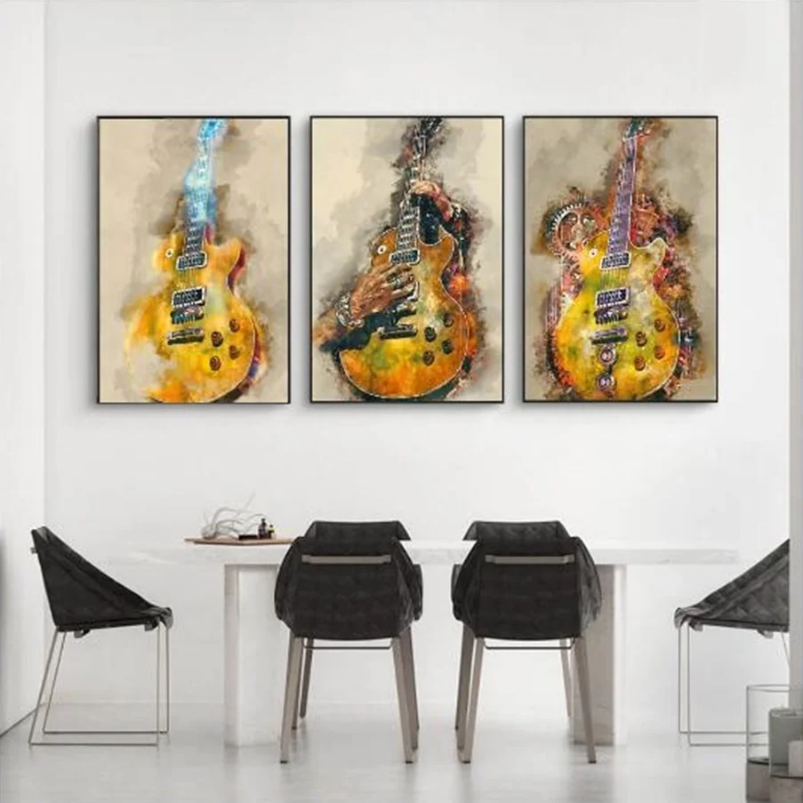Nordic Graffiti art musical instrument Canvas Painting Pictures Art Poster Print Living Room Guitar Home Wall Decoration
Nordic Graffiti art musical instrument Canvas Painting Pictures Art Poster Print Living Room Guitar Home Wall Decoration
