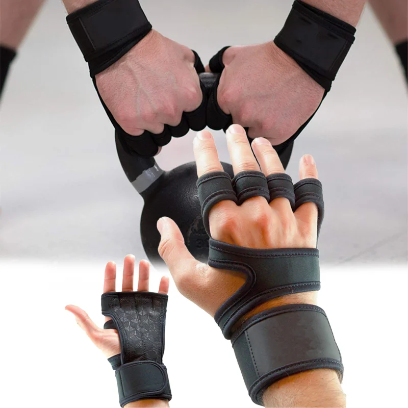New 1 Pair Weight Lifting Training Gloves Sports Body Building Women Men Fitness Gymnastics Grips Gym Hand Palm Protector Gloves
New 1 Pair Weight Lifting Training Gloves Sports Body Building Women Men Fitness Gymnastics Grips Gym Hand Palm Protector Gloves