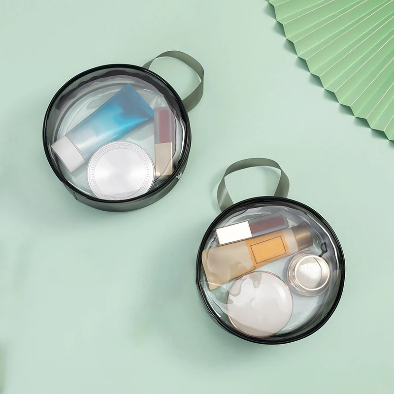 Women Round PVC Makeup Bag Storage Pouch Mini Cosmetic Bag Zipper Bag Transparent Portable Lipstick Storage BagTravel Wash Bags
Women Round PVC Makeup Bag Storage Pouch Mini Cosmetic Bag Zipper Bag Transparent Portable Lipstick Storage BagTravel Wash Bags