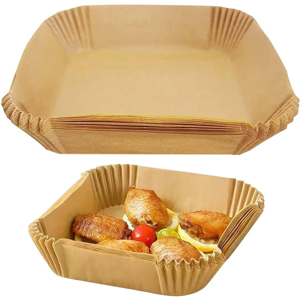 50 Pcs Air Fryer Disposable Paper Liner Non-Stick Mat Steamer Round Paper Baking Mats Kitchen AirFryer Baking Accessories
50 Pcs Air Fryer Disposable Paper Liner Non-Stick Mat Steamer Round Paper Baking Mats Kitchen AirFryer Baking Accessories