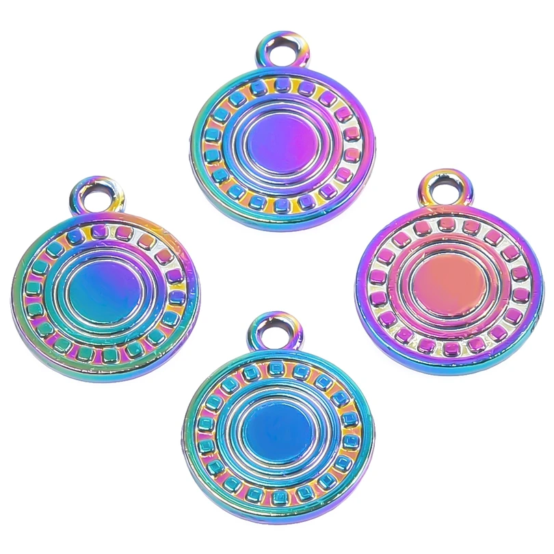 20pcs/Lot Rainbow Color Cartoon Sun Pattern Round Plaque Pendant Alloy Charms For Men Women Jewelry Crafts Making Components
20pcs/Lot Rainbow Color Cartoon Sun Pattern Round Plaque Pendant Alloy Charms For Men Women Jewelry Crafts Making Components