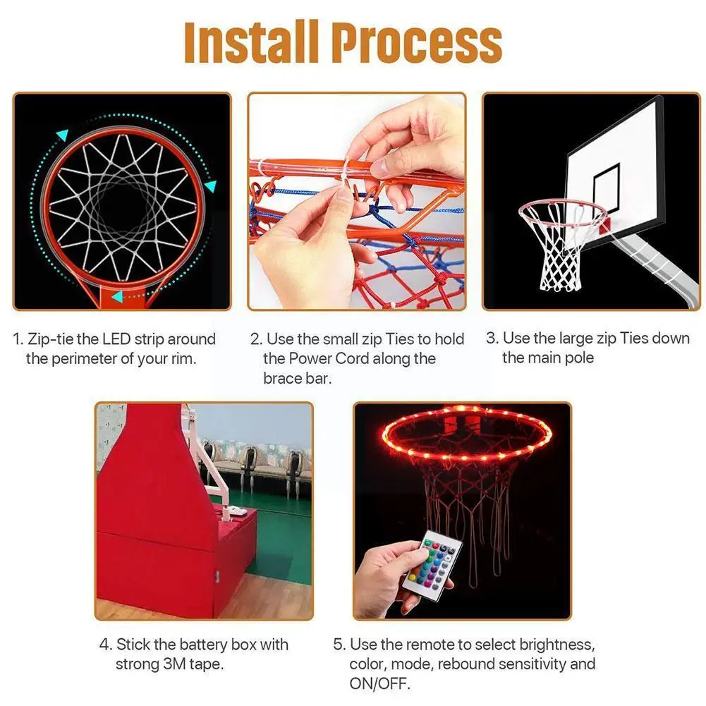 Led Basket Hoop Solar Light Basketball Playing Led Light Bar Light Night Hoops Basketball Strip N9o6
Led Basket Hoop Solar Light Basketball Playing Led Light Bar Light Night Hoops Basketball Strip N9o6