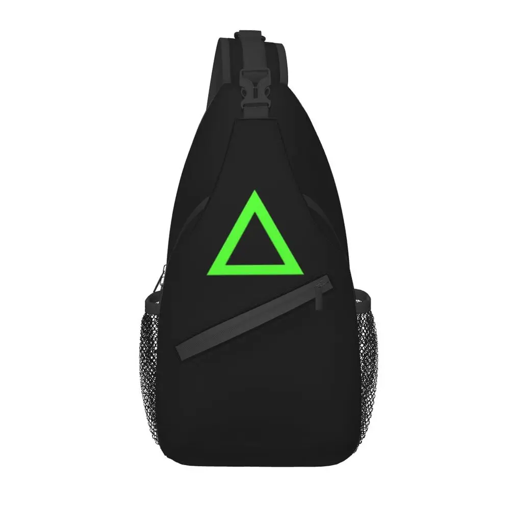 Cool Game Controller Triangle Buttons Sling Bags for Traveling Men Chest Crossbody Backpack Shoulder Daypack
Cool Game Controller Triangle Buttons Sling Bags for Traveling Men Chest Crossbody Backpack Shoulder Daypack