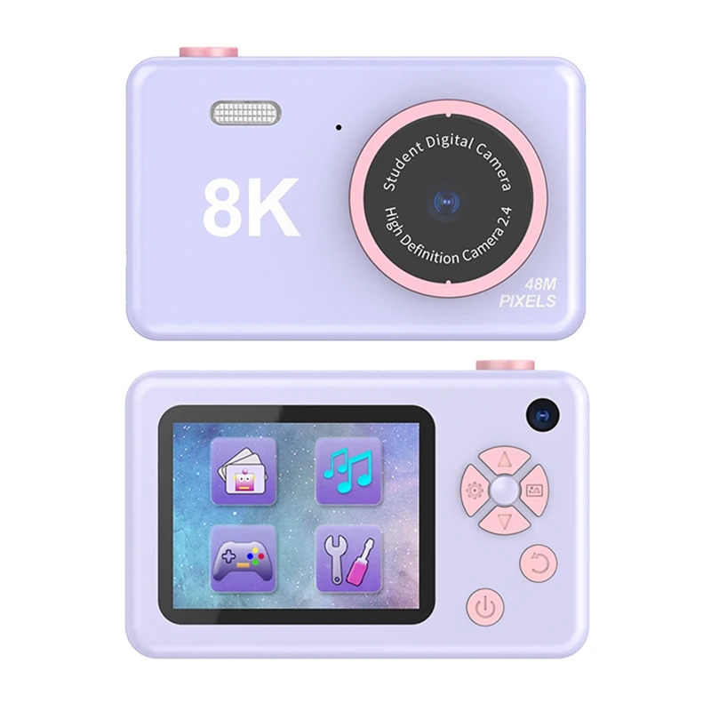 1 Set Digital Camera Full HD 1080P Front And Rear Cameras Rechargeable Mini Camera For Students, Teens, Kids
1 Set Digital Camera Full HD 1080P Front And Rear Cameras Rechargeable Mini Camera For Students, Teens, Kids
