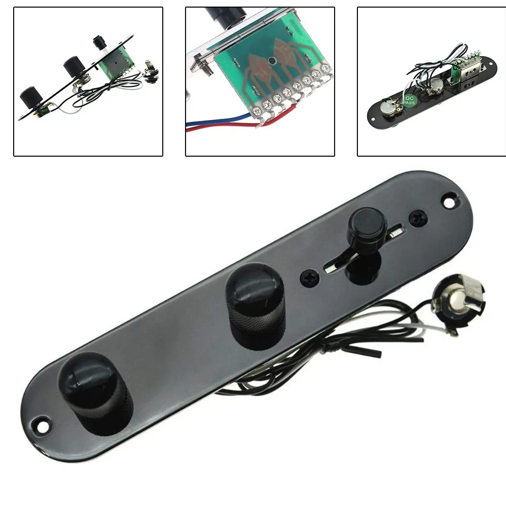Pre-Wired Loaded 3 Way Switch Control Plate With Screws For Telecaster Style Guitar Metal Music Instruments Parts
Pre-Wired Loaded 3 Way Switch Control Plate With Screws For Telecaster Style Guitar Metal Music Instruments Parts