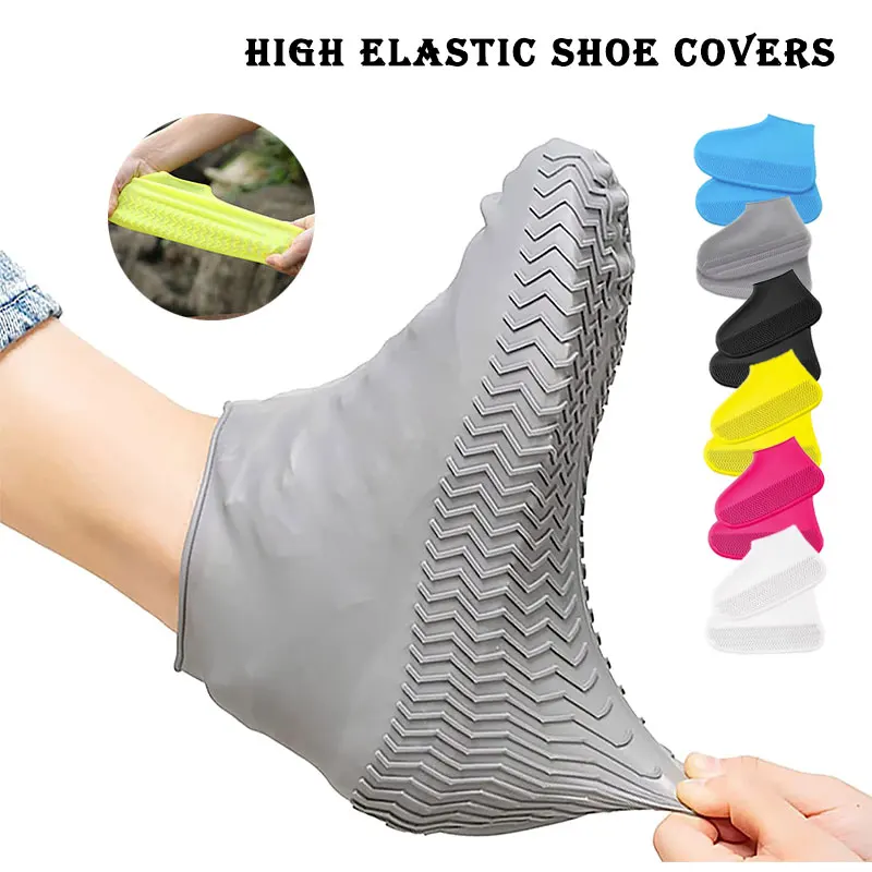 1/3 Pair Waterproof Non-slip Silicone Shoe High Elastic Wear-resistant Men Rain Boots for Outdoor Rainy Day Reusable Shoe Cover
1/3 Pair Waterproof Non-slip Silicone Shoe High Elastic Wear-resistant Men Rain Boots for Outdoor Rainy Day Reusable Shoe Cover
