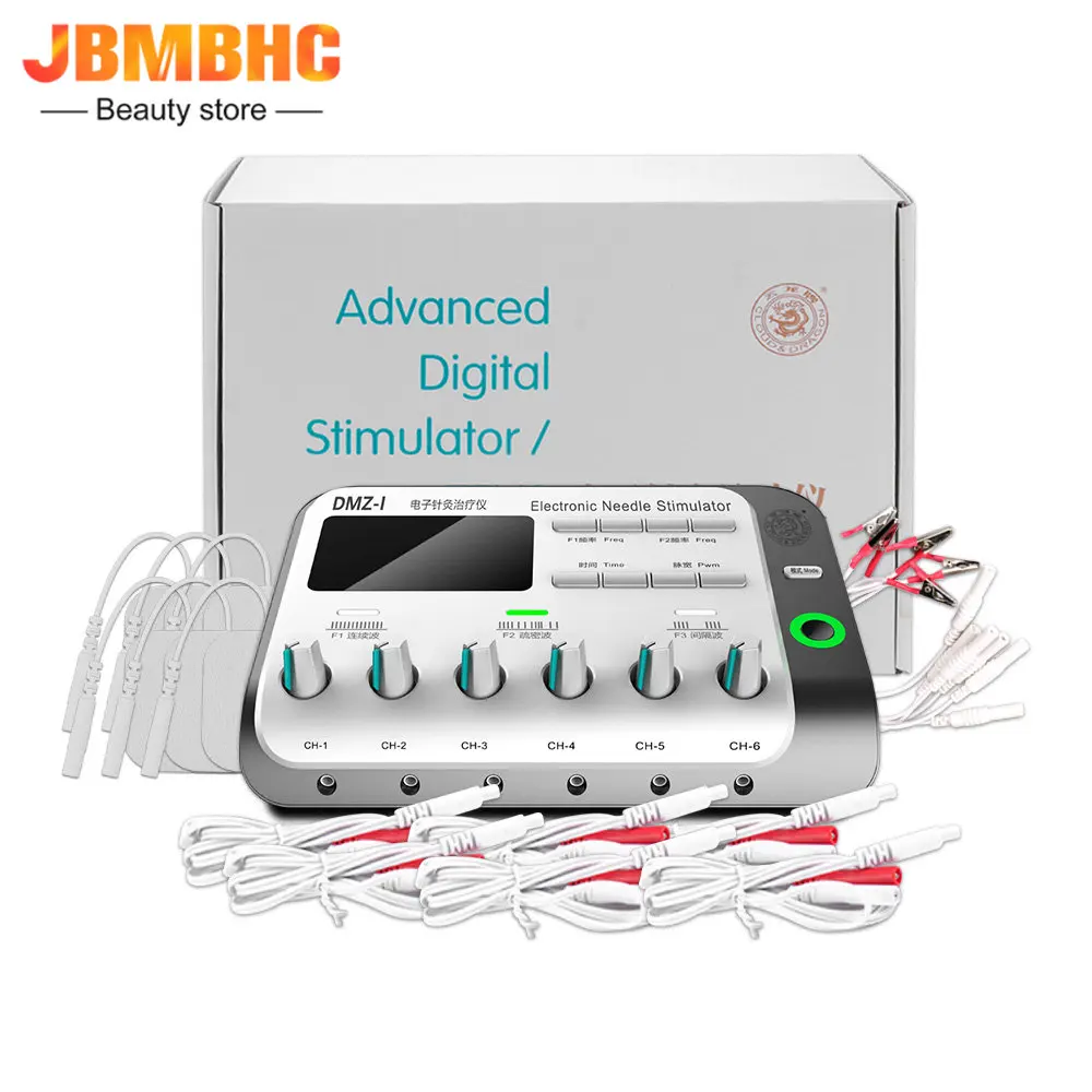 Physiotherapy Electric Massager EMS Muscle Stimulator Tens Unit Machine Acupuncture Body 6 Output Channel for Physical Rehabilit
Physiotherapy Electric Massager EMS Muscle Stimulator Tens Unit Machine Acupuncture Body 6 Output Channel for Physical Rehabilit