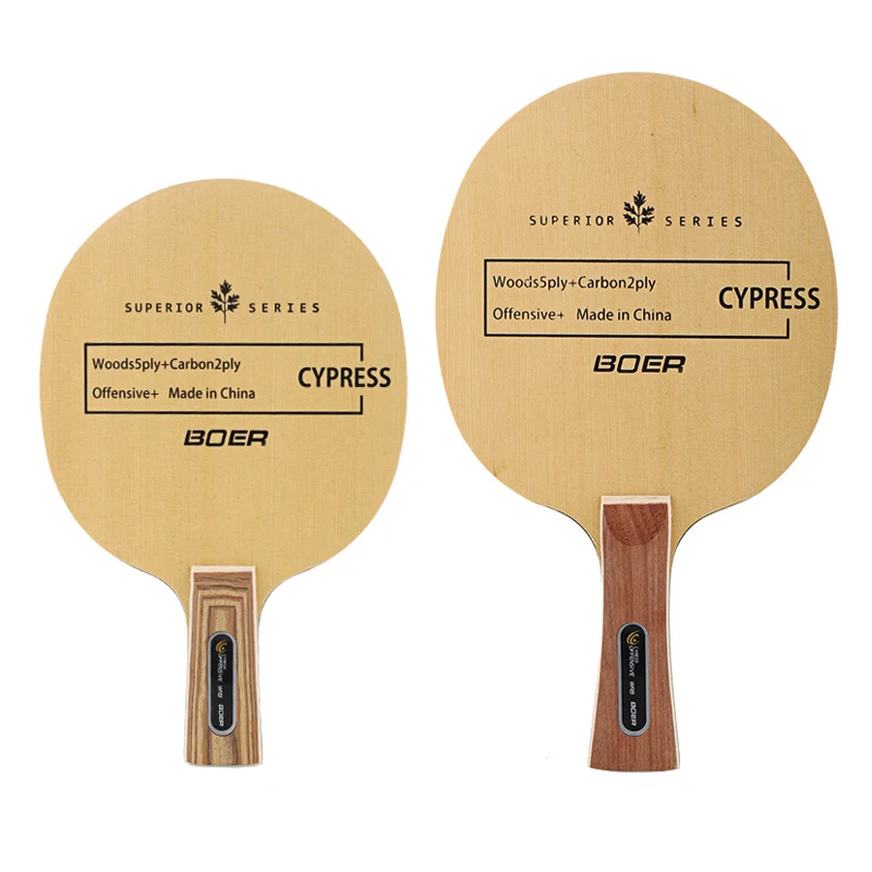 1PC Boer Table Tennis Blade Cypress Short Long Handle Carbon Fiber ITTF Standards Ping Pong Paddle For Training Competition
1PC Boer Table Tennis Blade Cypress Short Long Handle Carbon Fiber ITTF Standards Ping Pong Paddle For Training Competition