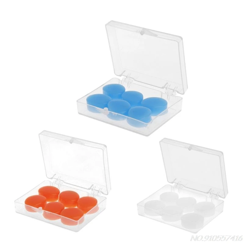 6PCS Earplugs Protective Ear Plugs Silicone Soft Waterproof Anti-noise Earbud Protector Swimming Showering Water Sports N17 20
6PCS Earplugs Protective Ear Plugs Silicone Soft Waterproof Anti-noise Earbud Protector Swimming Showering Water Sports N17 20