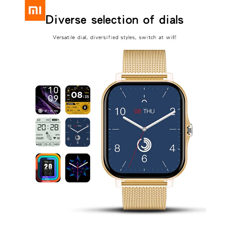 Смарт-часы Xiaomi для мужчин и женщин, сенсорный экран 2022 дюйма, Bluetooth
Смарт-часы Xiaomi для мужчин и женщин, сенсорный экран 2022 дюйма, Bluetooth