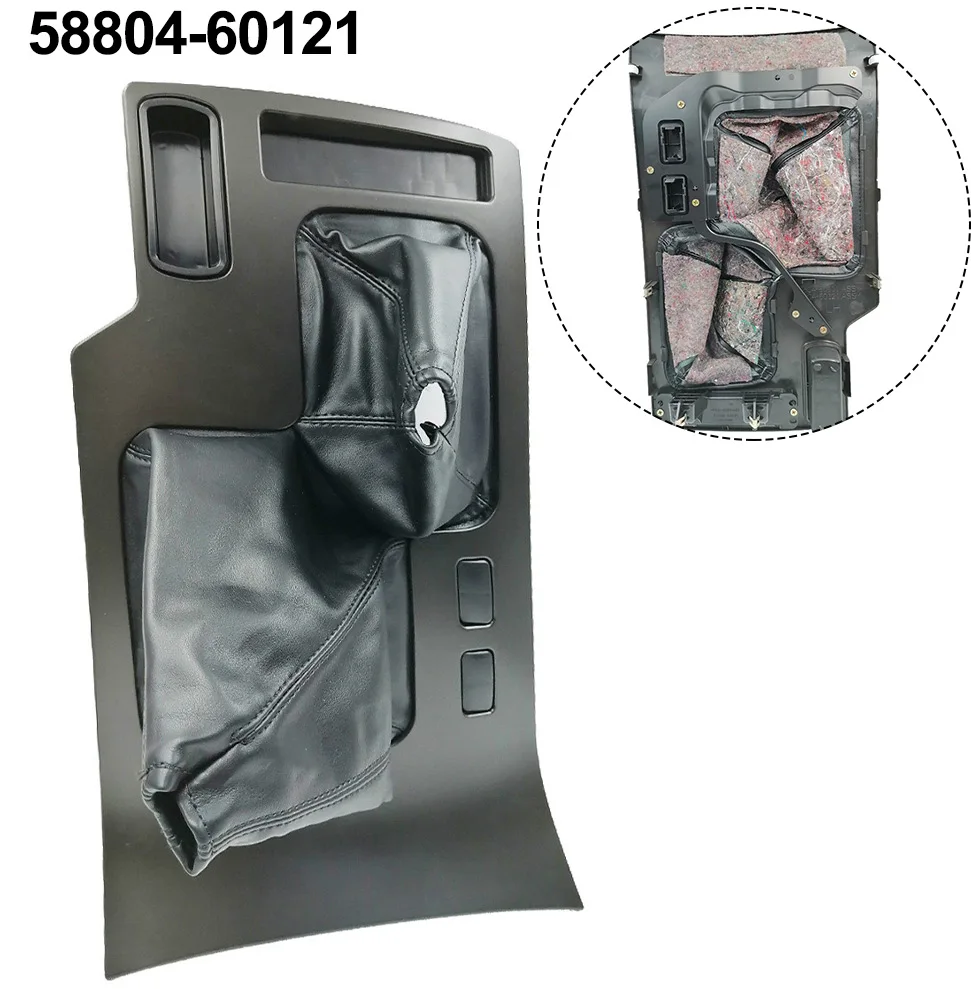 Center Console Gear Shifter Penal 1pc 58804-60121 ABS Black Plug-and-play Direct Replacement Gear Shifter Penal
Center Console Gear Shifter Penal 1pc 58804-60121 ABS Black Plug-and-play Direct Replacement Gear Shifter Penal