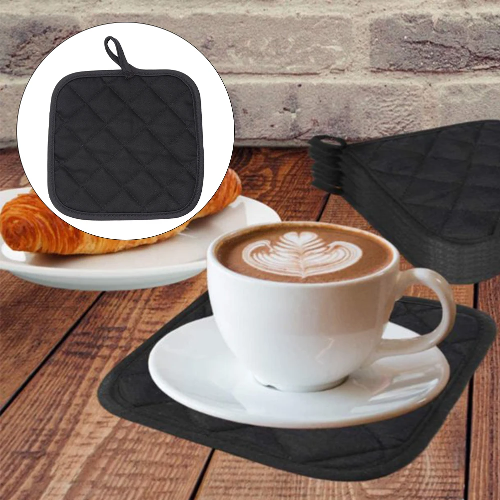 4pcs/pack Oven Baking Heat Resistant Trivet Square For Kitchen Black Pot Holder Table Placemat Accessories
4pcs/pack Oven Baking Heat Resistant Trivet Square For Kitchen Black Pot Holder Table Placemat Accessories