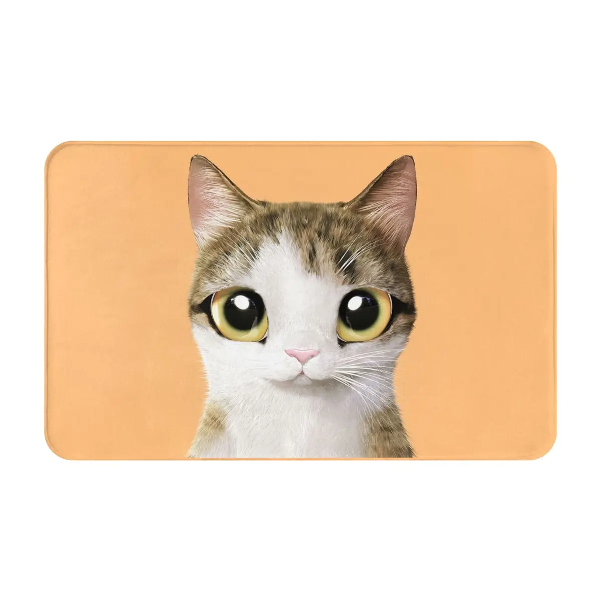 Animal Cat ID Photo Non-Slip Mats Prevent Slips On Wet Surfaces The Mat'S Intricate Trim Pattern Exudes Elegance Microfibers 
Animal Cat ID Photo Non-Slip Mats Prevent Slips On Wet Surfaces The Mat'S Intricate Trim Pattern Exudes Elegance Microfibers