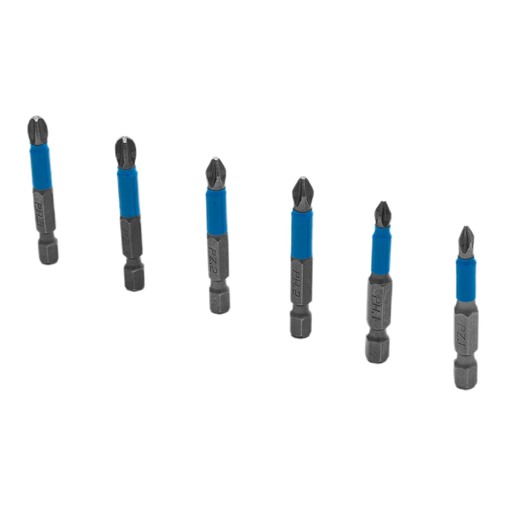 6Pcs Non-Slip Screwdriver Bit Set Alloy Steel Screwdriver Magnetic Electric Impact 50mm PH1/PH2/PH3/PZ1/PZ2/PZ3 Tools Access
6Pcs Non-Slip Screwdriver Bit Set Alloy Steel Screwdriver Magnetic Electric Impact 50mm PH1/PH2/PH3/PZ1/PZ2/PZ3 Tools Access