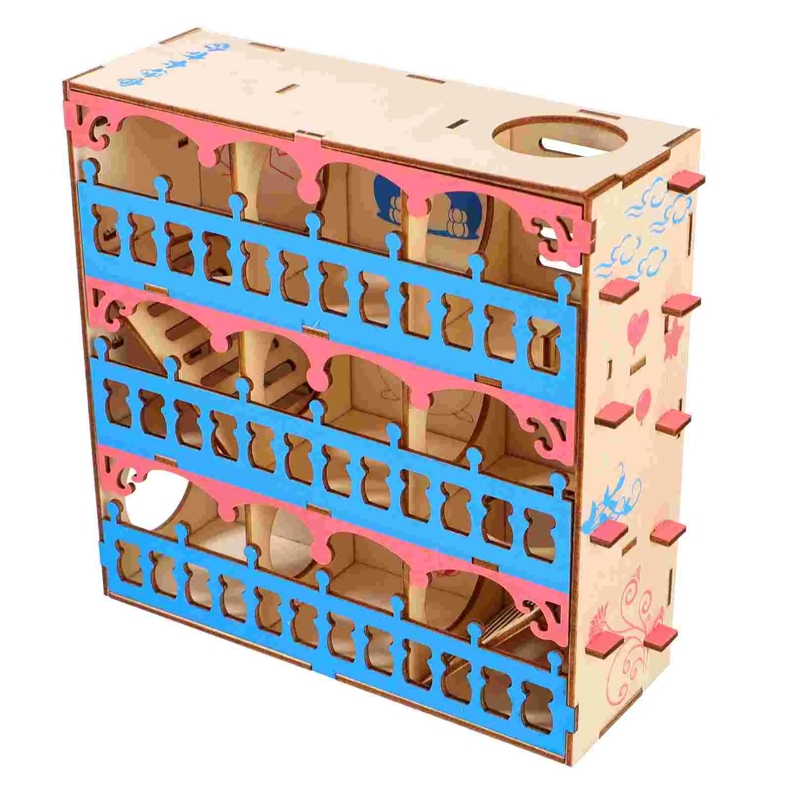 Wooden Hamster House Hamster Hideout Wooden Hut Small Animals Double Layer Villa Rat House Cage Exercise Toy with Ladder Board
Wooden Hamster House Hamster Hideout Wooden Hut Small Animals Double Layer Villa Rat House Cage Exercise Toy with Ladder Board