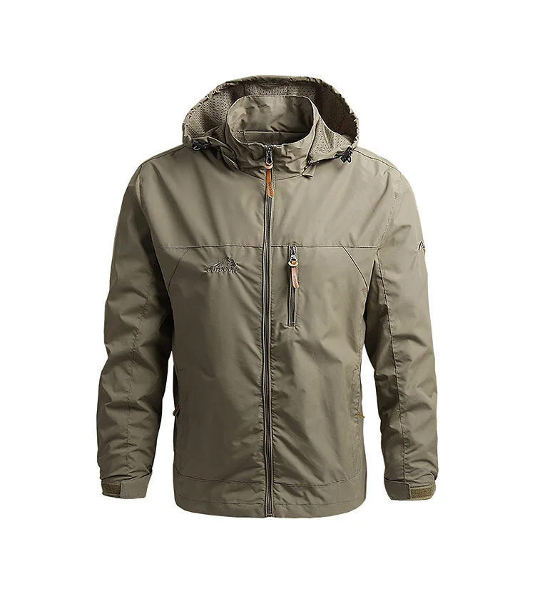 Men's Spring and Autumn Outerwear Casual Charge Coat Cycling Windbreaker Outdoor Sports Jacket
Men's Spring and Autumn Outerwear Casual Charge Coat Cycling Windbreaker Outdoor Sports Jacket