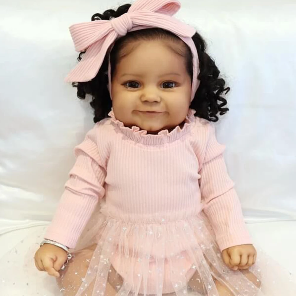 Кукла реборн 60 см, готовая кукла Мэдди для маленьких девочек, многослойная 3d-кожа с черной кожей, с видимыми венами
Кукла реборн 60 см, готовая кукла Мэдди для маленьких девочек, многослойная 3d-кожа с черной кожей, с видимыми венами