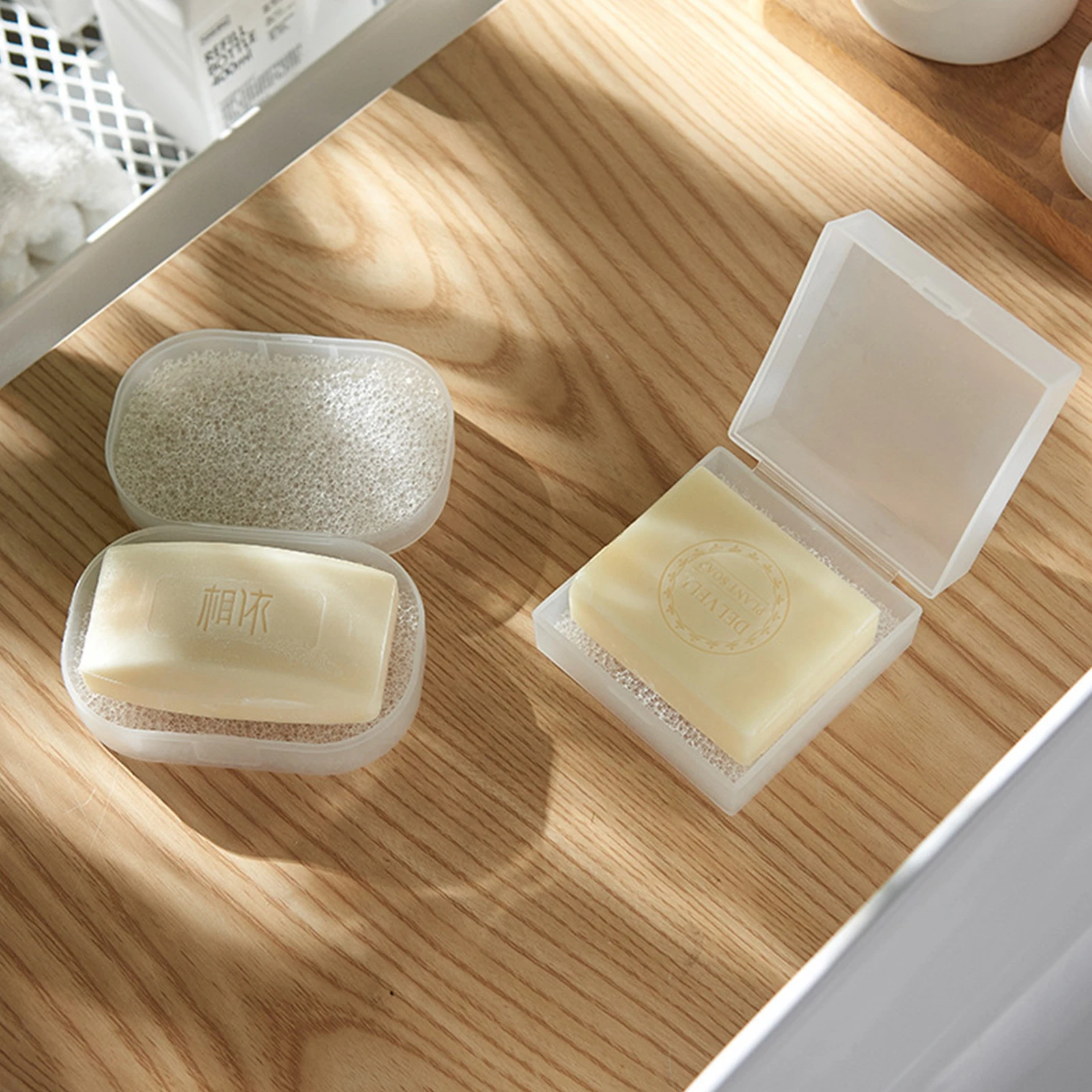 Ceative Storage Box Plastic Soap Container Home Organizer Box Sealing Waterproof Travel Soap Box with Lid Bathroom Accessories
Ceative Storage Box Plastic Soap Container Home Organizer Box Sealing Waterproof Travel Soap Box with Lid Bathroom Accessories