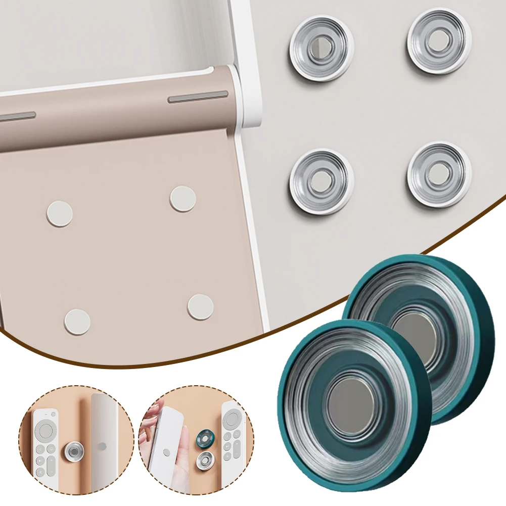 2Pcs Strong Magnetic Hooks Wall Mount Anti-Lost Magnet Storage Holder For Remote Control Fridge Sticker Home Organizer Hook
2Pcs Strong Magnetic Hooks Wall Mount Anti-Lost Magnet Storage Holder For Remote Control Fridge Sticker Home Organizer Hook
