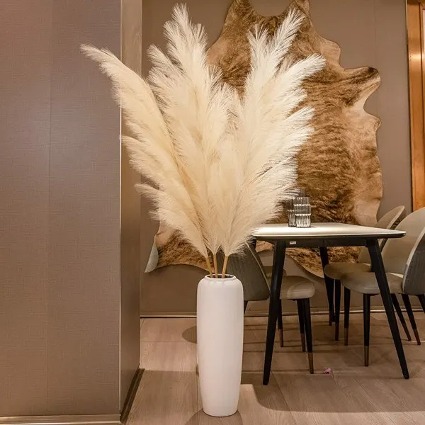 3PCS 43 inch Pampas Grass Decor Tall-Pompous Grass Large-Fluffy Artificial Pampas Grass-Fake Pampas Grass Pompous Grass
3PCS 43 inch Pampas Grass Decor Tall-Pompous Grass Large-Fluffy Artificial Pampas Grass-Fake Pampas Grass Pompous Grass