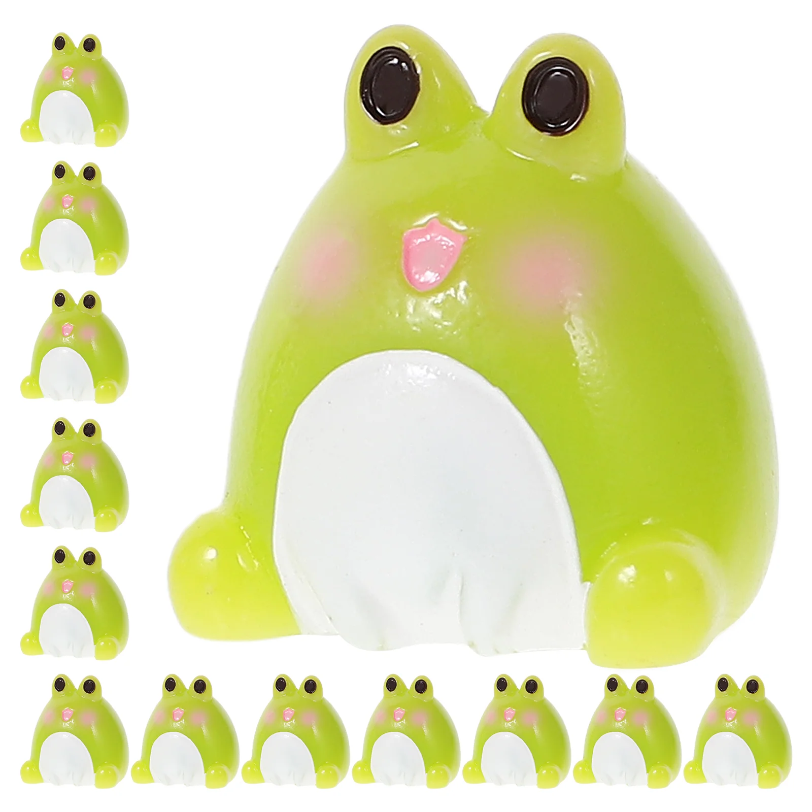 20 Pcs Mini Frog Ornament Frogs Figurines Cake Decorations Miniature Model Statue Car
20 Pcs Mini Frog Ornament Frogs Figurines Cake Decorations Miniature Model Statue Car
