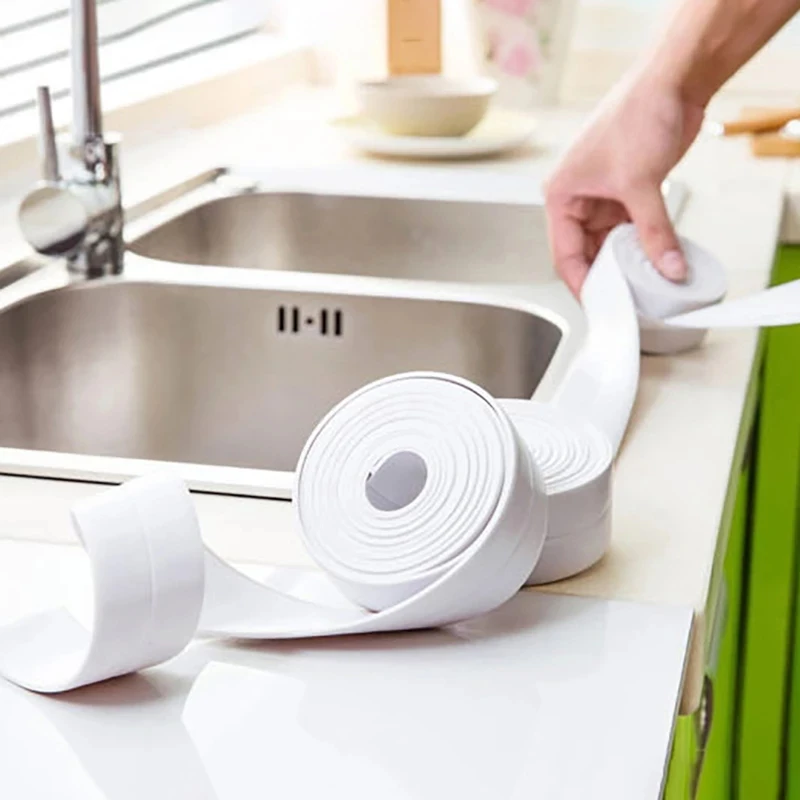 3.2 Meters Bathroom Sink Bath Sealing Strip Mould Proof Tape PVC Self adhesive Waterproof Wall Sticker Plaster for Kitchen
3.2 Meters Bathroom Sink Bath Sealing Strip Mould Proof Tape PVC Self adhesive Waterproof Wall Sticker Plaster for Kitchen