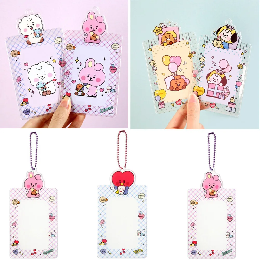 Новинка Kpop Bt21 защитный чехол с аниме карточкой кавайная любовь овечка кролик прозрачный сертификат защита для автобусной карты
Новинка Kpop Bt21 защитный чехол с аниме карточкой кавайная любовь овечка кролик прозрачный сертификат защита для автобусной карты