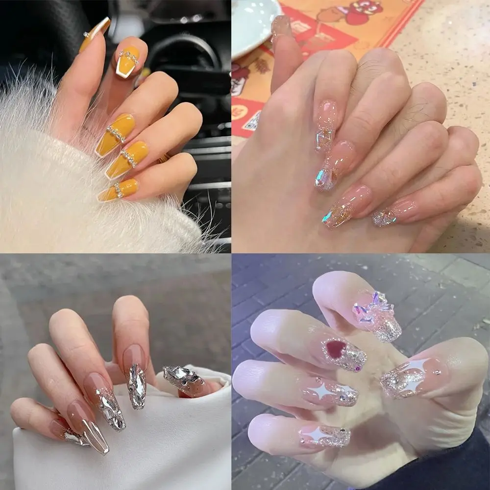 24pcs/Box Ballerina Manicure Tool Detachable Artificial Fake Nails Coffin False Nails Wearable Nail Tips
24pcs/Box Ballerina Manicure Tool Detachable Artificial Fake Nails Coffin False Nails Wearable Nail Tips