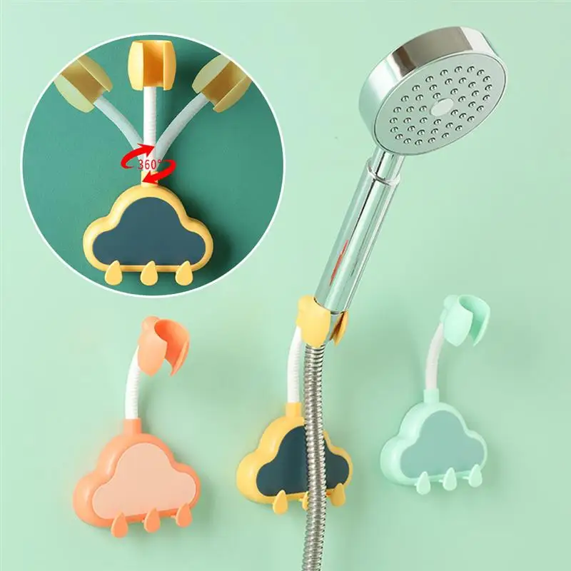 Universal 360° Shower Head Holder Adjustable Self-Adhesive Showerhead Bracket Wall Mount With 3 Hooks Stand Bathroom Dropshoping
Universal 360° Shower Head Holder Adjustable Self-Adhesive Showerhead Bracket Wall Mount With 3 Hooks Stand Bathroom Dropshoping