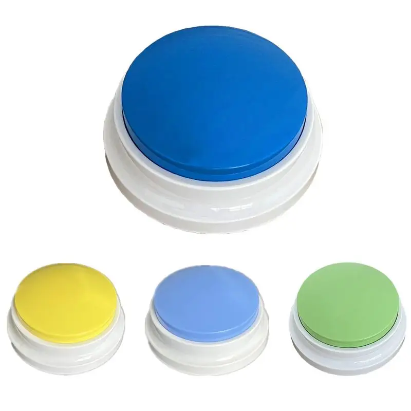 Dog Talking Button Recordable Pet Training Buzzer Creative Vocal Training Interactive Toy Sound Box Long Lasting Recor Buttons
Dog Talking Button Recordable Pet Training Buzzer Creative Vocal Training Interactive Toy Sound Box Long Lasting Recor Buttons