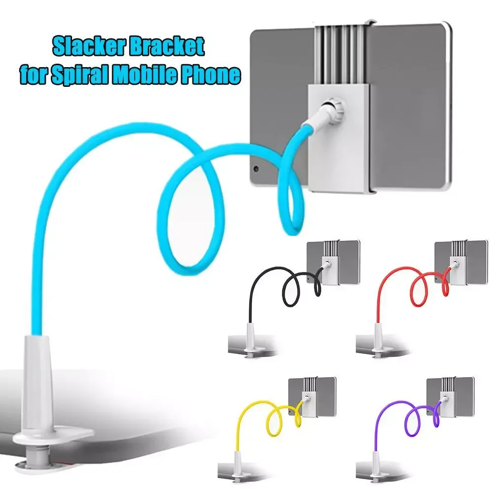 Tablet Stand Universal Spiral Flexible Clip On Mobile Phone Tablet Stand Mount Holder Bracket Tablet Accessories Office Supplies
Tablet Stand Universal Spiral Flexible Clip On Mobile Phone Tablet Stand Mount Holder Bracket Tablet Accessories Office Supplies