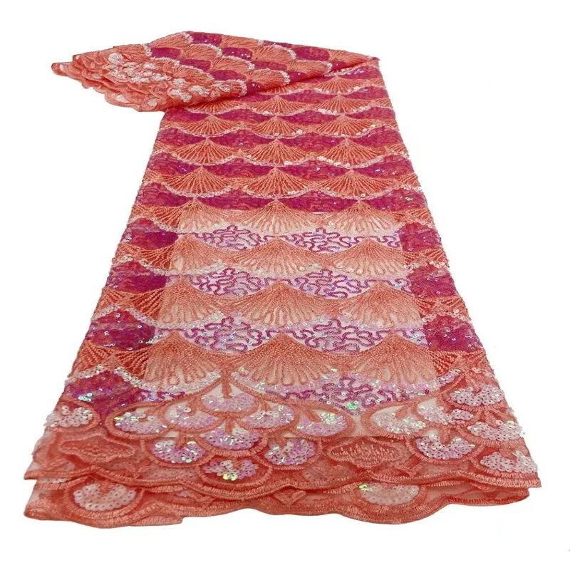 Red African Guipure Cord Lace Fabric Sequin 5Yards 2022 French Nigeria Water Soluble Lace Fabric For Women Wedding Party(JZZ-11
Red African Guipure Cord Lace Fabric Sequin 5Yards 2022 French Nigeria Water Soluble Lace Fabric For Women Wedding Party(JZZ-11