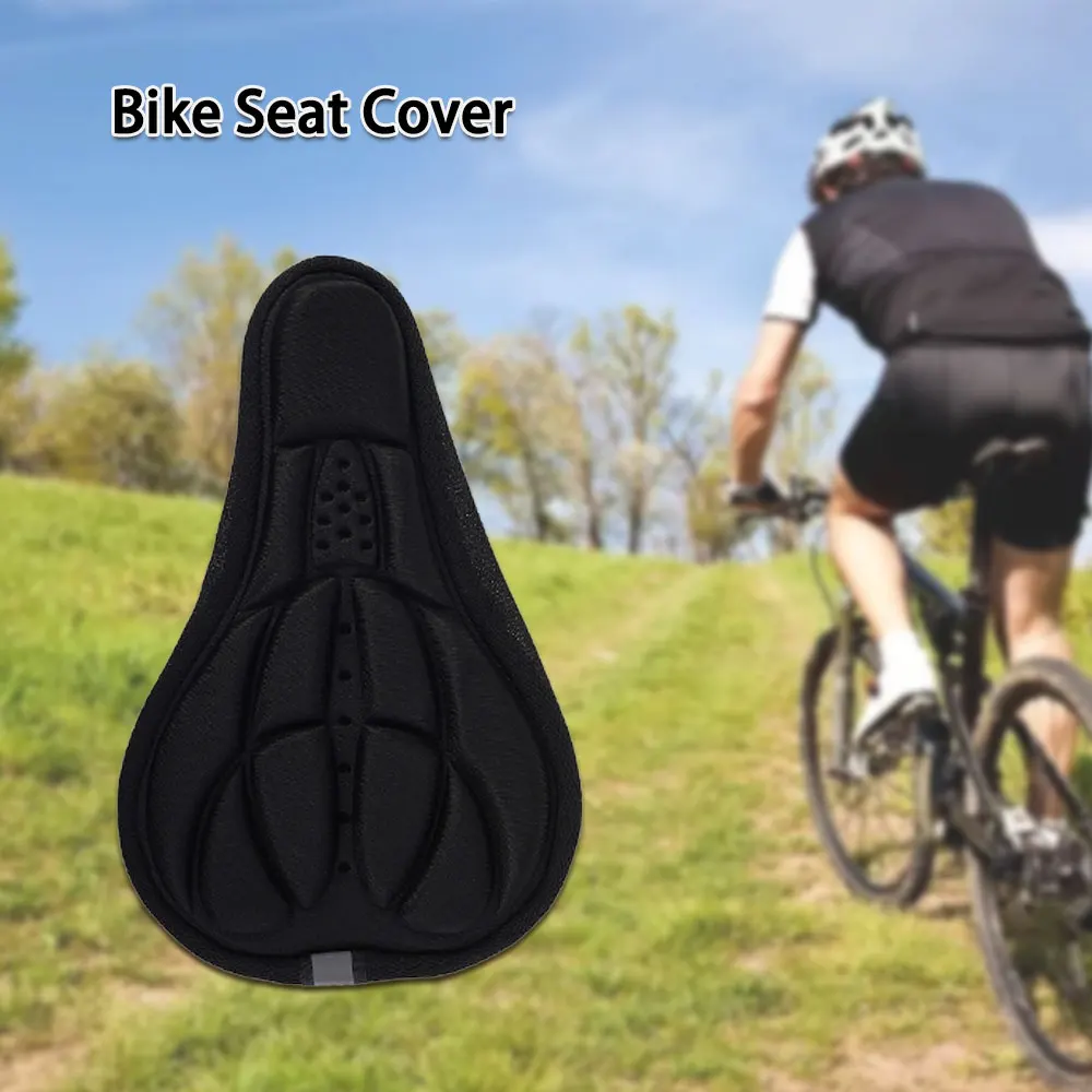 3D Bike Bicycle Silicone Sponge Saddle Seat Cover Pad Padded Soft Cushion Comfort
3D Bike Bicycle Silicone Sponge Saddle Seat Cover Pad Padded Soft Cushion Comfort