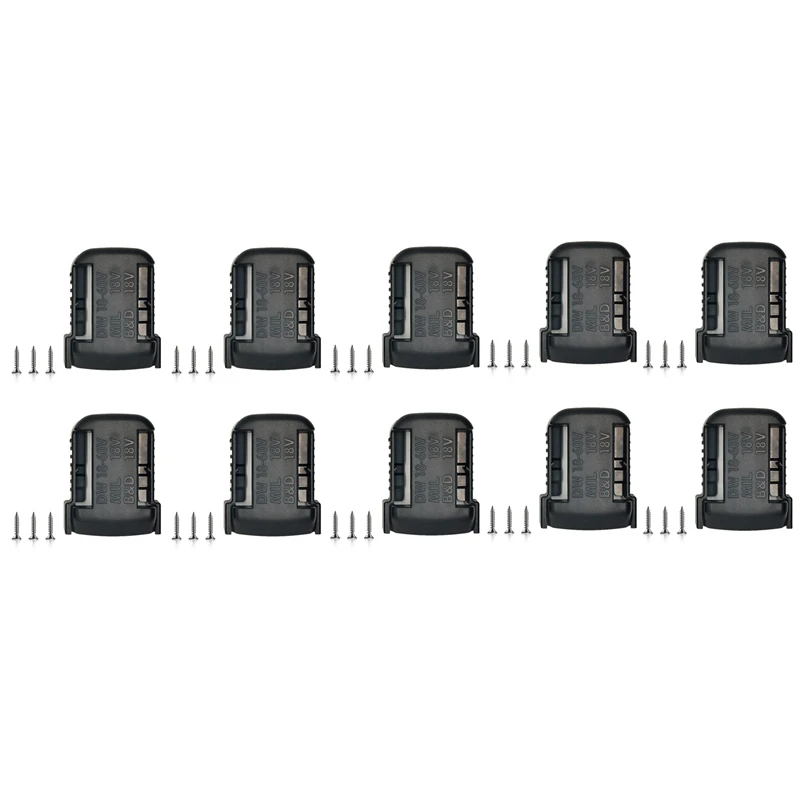 10PCS Suitable For Dewalt Series 18V Lithium Battery Fixing Bracket Belt Buckle Universal Base
10PCS Suitable For Dewalt Series 18V Lithium Battery Fixing Bracket Belt Buckle Universal Base