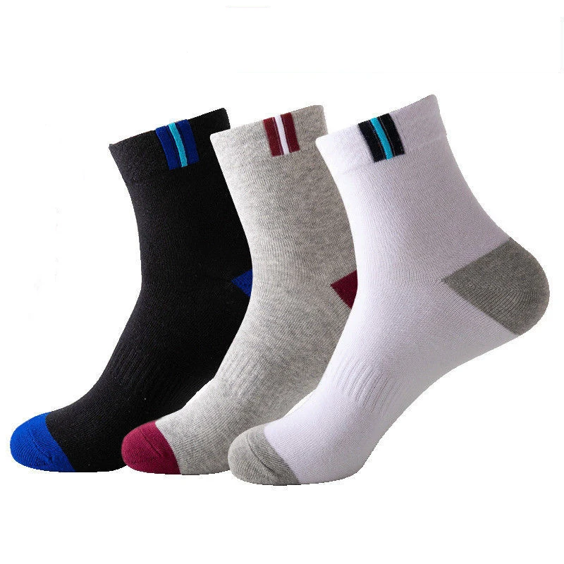 Summer Men's Mid-tube Solid Color Casual Sports Men's Four Seasons Breathable Sweat-absorbing Deodorant Durable Cotton Socks
Summer Men's Mid-tube Solid Color Casual Sports Men's Four Seasons Breathable Sweat-absorbing Deodorant Durable Cotton Socks