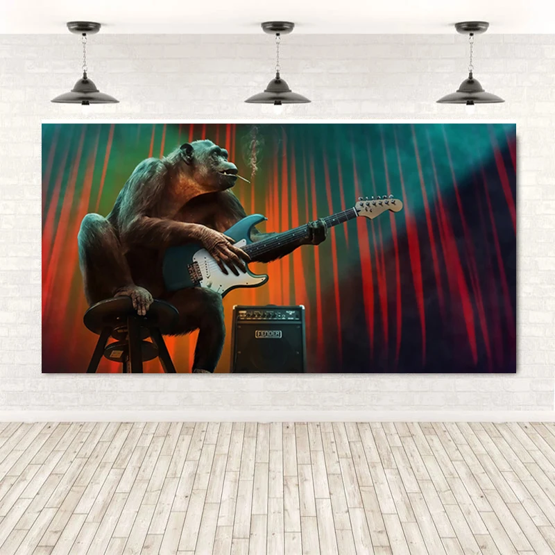 Pop Punk Rock Orangutan Animal Rapper Canvas Painting Poster and Prints Wall Art Picture for Living Room Home Decor Cuadros
Pop Punk Rock Orangutan Animal Rapper Canvas Painting Poster and Prints Wall Art Picture for Living Room Home Decor Cuadros