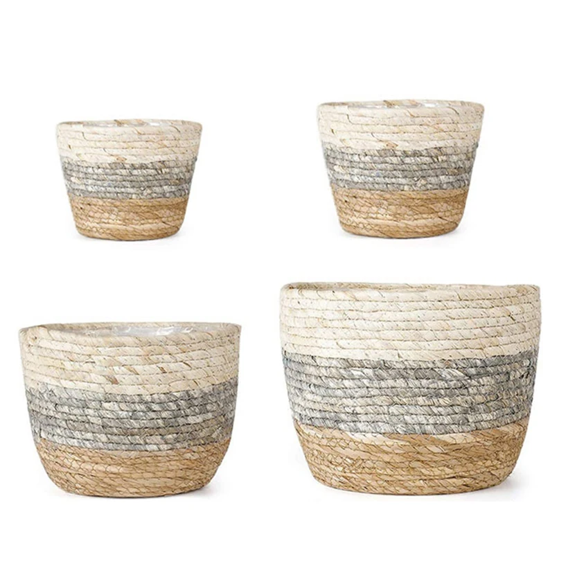 Nordic Handmade Seagrass Storage Basket Indoor Outdoor Flower Pot Plant Container Home Living Room Bedroom Decoration
Nordic Handmade Seagrass Storage Basket Indoor Outdoor Flower Pot Plant Container Home Living Room Bedroom Decoration