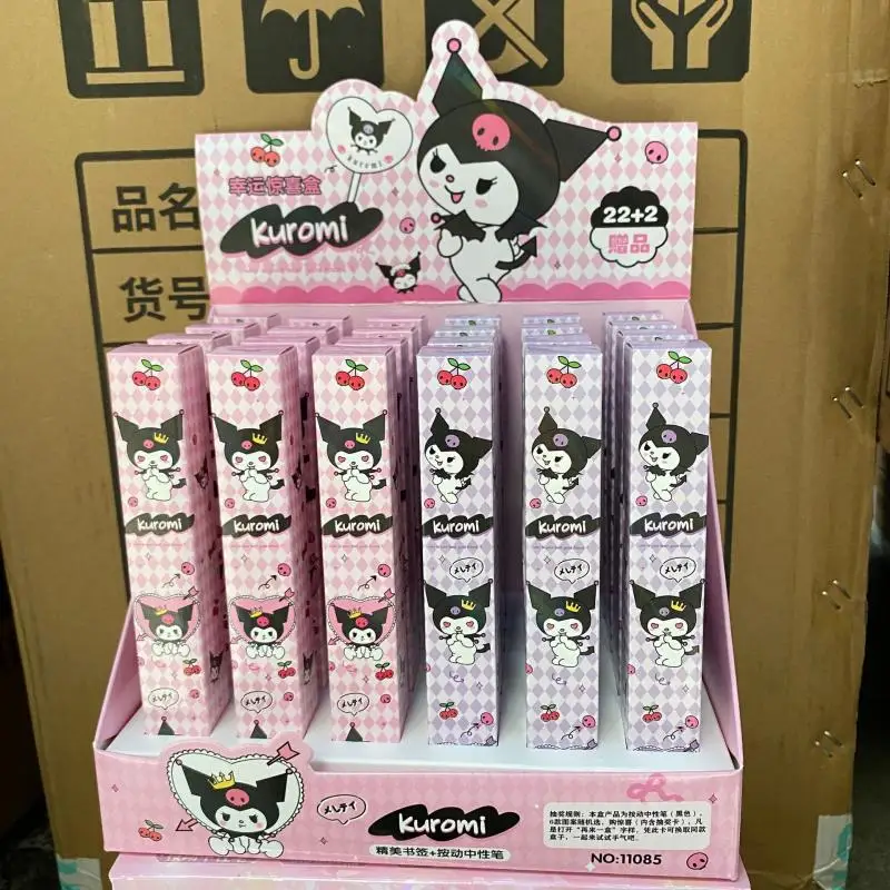 Kawaii Sanrio Kuromi нейтральная ручка-сюрприз ручка для подписи Закладка канцелярские принадлежности Закладка 22 шт. Девочка Рождественский подаро...
Kawaii Sanrio Kuromi нейтральная ручка-сюрприз ручка для подписи Закладка канцелярские принадлежности Закладка 22 шт. Девочка Рождественский подаро...