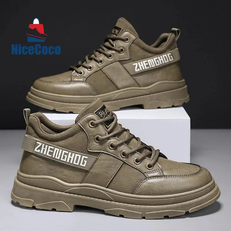 Mens Boots Winter Casual Shoes Leather Designer Luxury Platform Chelsea Tactical Cowboy Combat Work Safety Ankle Sneakers 1010
Mens Boots Winter Casual Shoes Leather Designer Luxury Platform Chelsea Tactical Cowboy Combat Work Safety Ankle Sneakers 1010