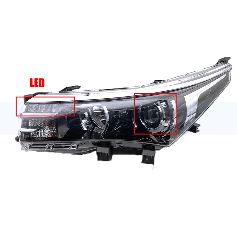 Галогенный или светодиодный передний бампер Kamshing LHD, фара для Toyota Corolla 2014-2016, фара, передняя фара поворота 
Галогенный или светодиодный передний бампер Kamshing LHD, фара для Toyota Corolla 2014-2016, фара, передняя фара поворота