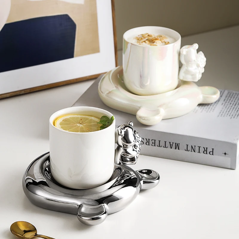 Coffee Cup Saucer Set French Style High Value Cups Niche Design Home Office Afternoon Tea Breakfast Cups Mug Coffee Cup D711D
Coffee Cup Saucer Set French Style High Value Cups Niche Design Home Office Afternoon Tea Breakfast Cups Mug Coffee Cup D711D