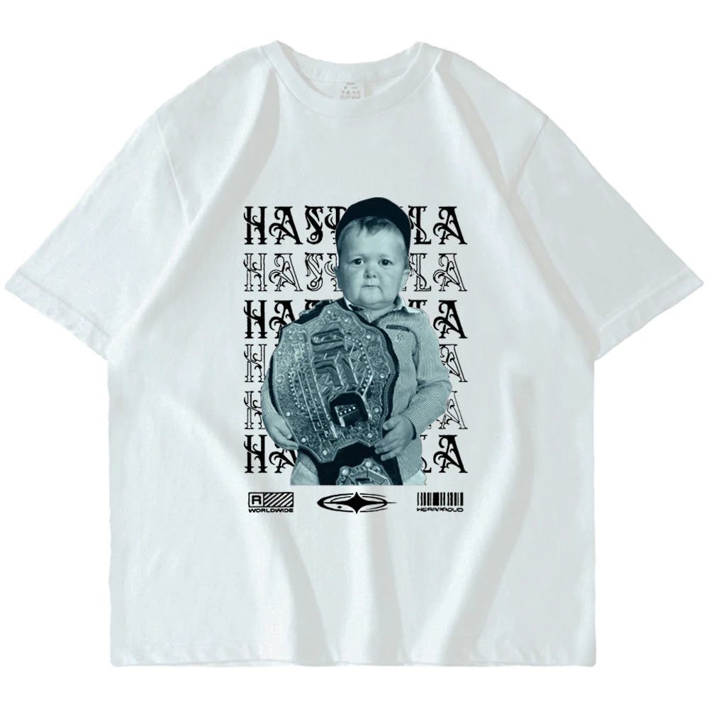 Hasbulla Fighting Meme T Shirt Men Women Mini Khabib Blogger T-Shirt Summer High Quality Crew Neck Pure Cotton Oversized Tees
Hasbulla Fighting Meme T Shirt Men Women Mini Khabib Blogger T-Shirt Summer High Quality Crew Neck Pure Cotton Oversized Tees