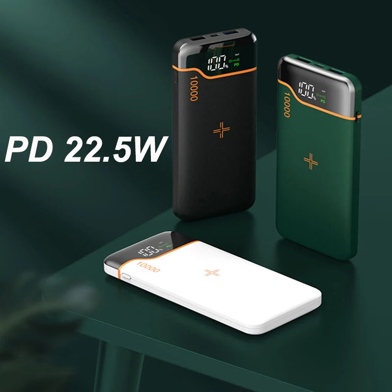 PD 22.5W Super Fast Charging Power Bank 20000mAh Qi Wireless Charger Powerbank for iPhone 14 13 12 Samsung S22 Xiaomi Poverbank
PD 22.5W Super Fast Charging Power Bank 20000mAh Qi Wireless Charger Powerbank for iPhone 14 13 12 Samsung S22 Xiaomi Poverbank