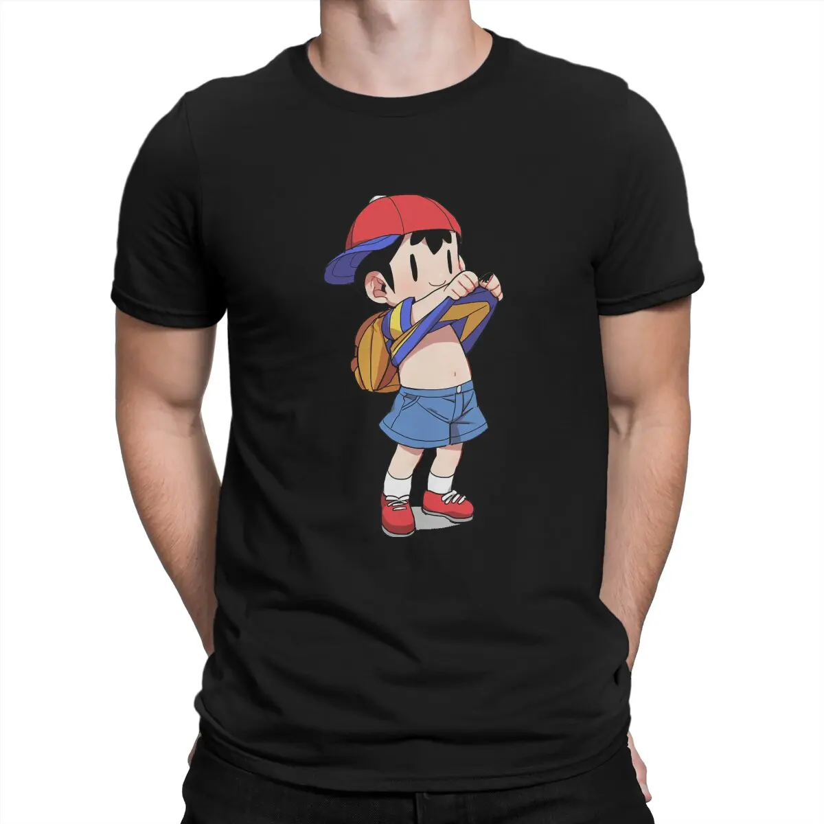 Men T-Shirts Ness EarthBound Humor 100% Cotton Tee Shirt Short Sleeve Mother Earthbound Game T Shirt Crewneck Tops Summer
Men T-Shirts Ness EarthBound Humor 100% Cotton Tee Shirt Short Sleeve Mother Earthbound Game T Shirt Crewneck Tops Summer