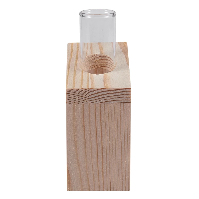 20X Crystal Glass Test Tube Vase In Wooden Stand Flower Pots For Hydroponic Plants Home Garden Decoration
20X Crystal Glass Test Tube Vase In Wooden Stand Flower Pots For Hydroponic Plants Home Garden Decoration