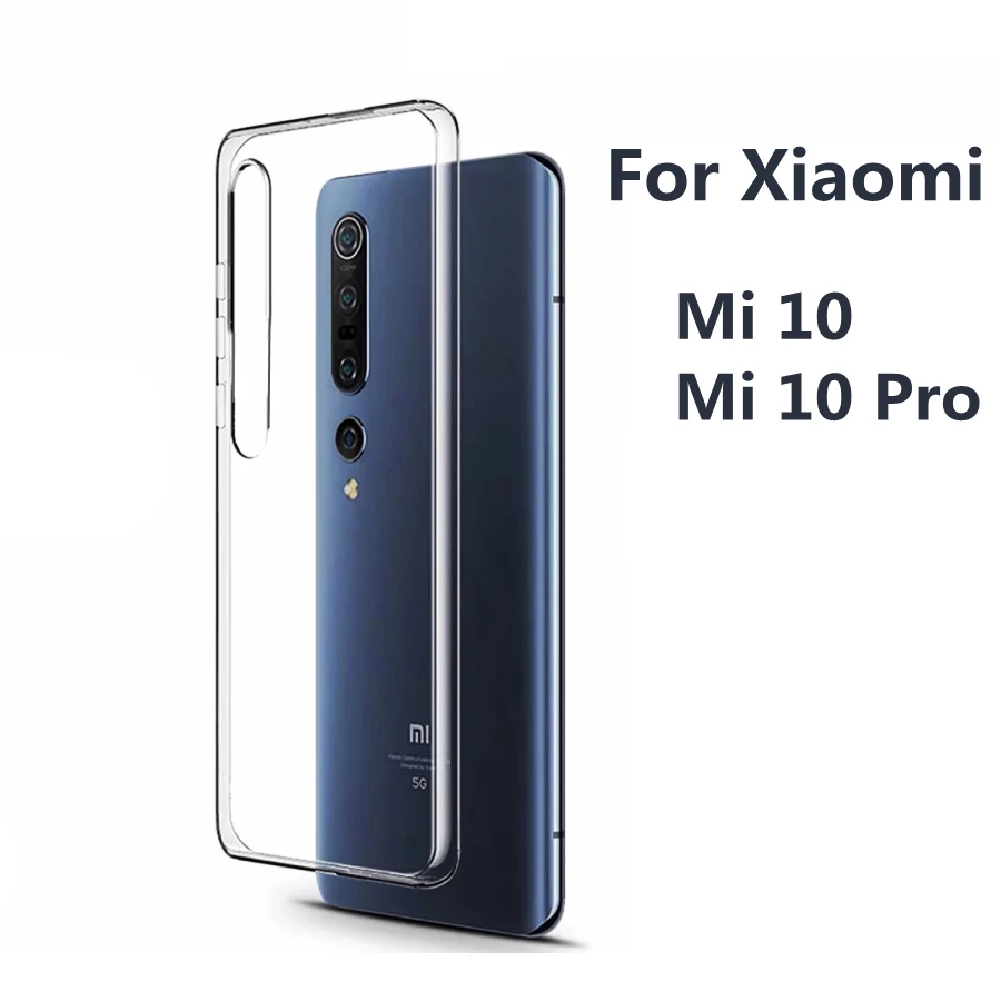 For Xiaomi Mi 10 Case Luxury TPU Soft Clear Cover For Xiaomi Mi 10 Mi10 Pro 5G Phone Cases Transparent Shockproof Back Cover
For Xiaomi Mi 10 Case Luxury TPU Soft Clear Cover For Xiaomi Mi 10 Mi10 Pro 5G Phone Cases Transparent Shockproof Back Cover