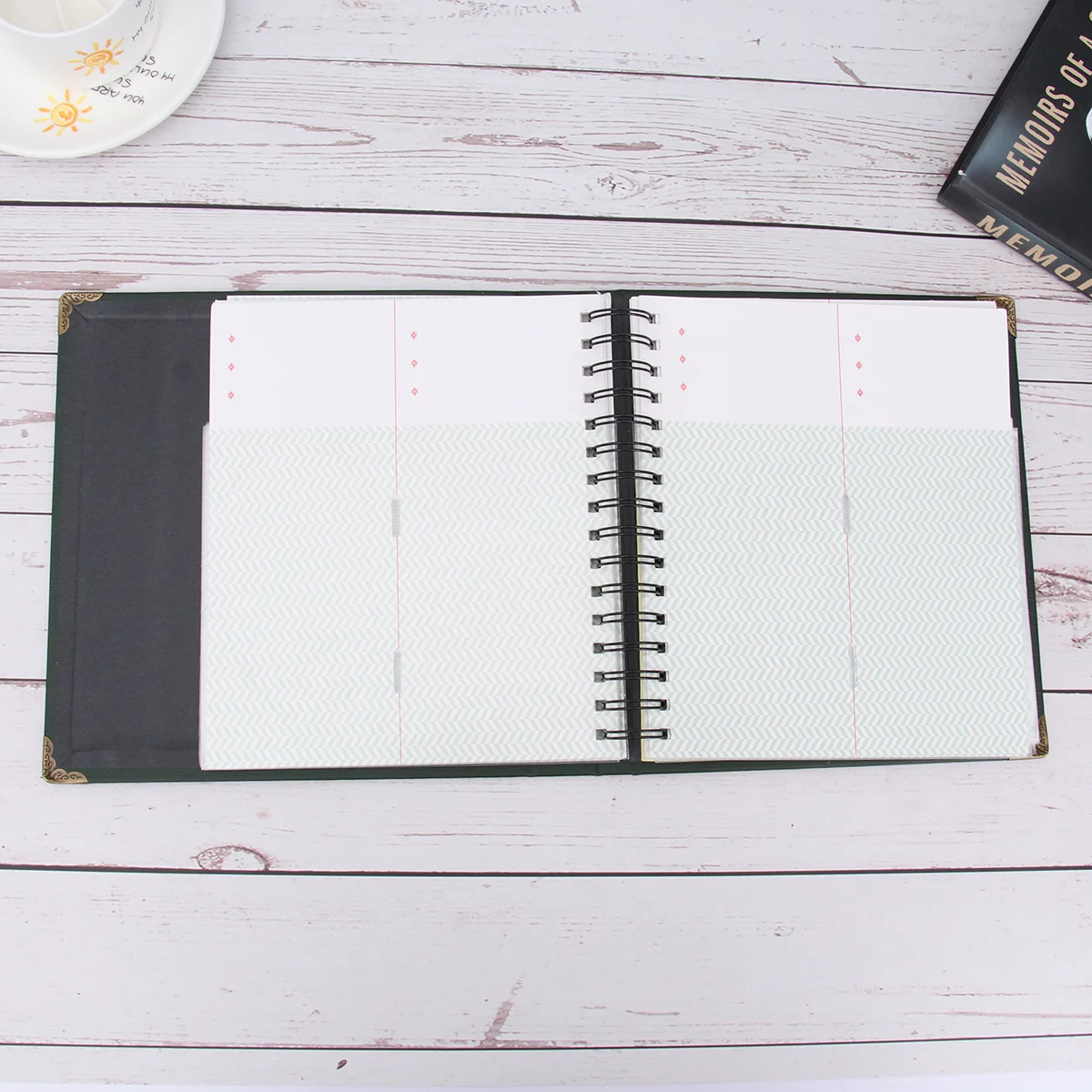 Bill Book Paper Album Collect Book Wedding Frame Photo Storage Notebook Receipt Memory Book ( Dark Green )
Bill Book Paper Album Collect Book Wedding Frame Photo Storage Notebook Receipt Memory Book ( Dark Green )